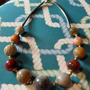 Vintage stone necklace
